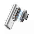 100w Magnetic Type-C  Adapter 20Pin Notebook Laptop Converter (Silver)