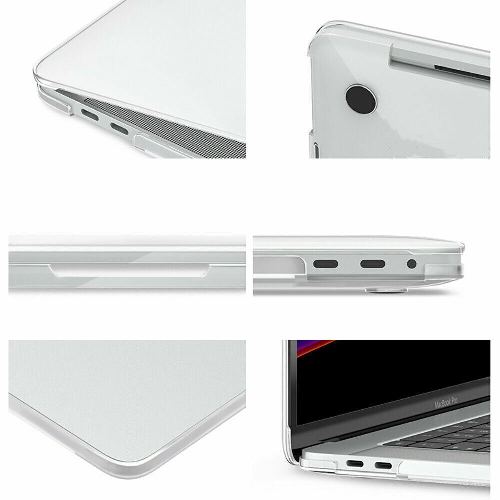 Hard shell Case for MacBook Air 15.3 (M4 2025, M3/M2) Glassy matte(Clear)
