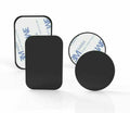 Magnetic Car Phone Holder Replacement Plates (Rectangle, Round) Combination