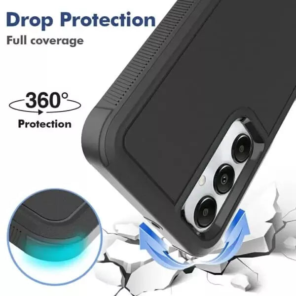 USP Case for Samsung A57 Black Armor Light Case