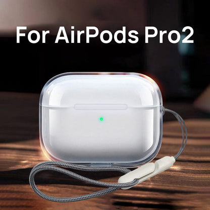 Clear Case for AirPods Pro2 2022 Case Soft Silicone