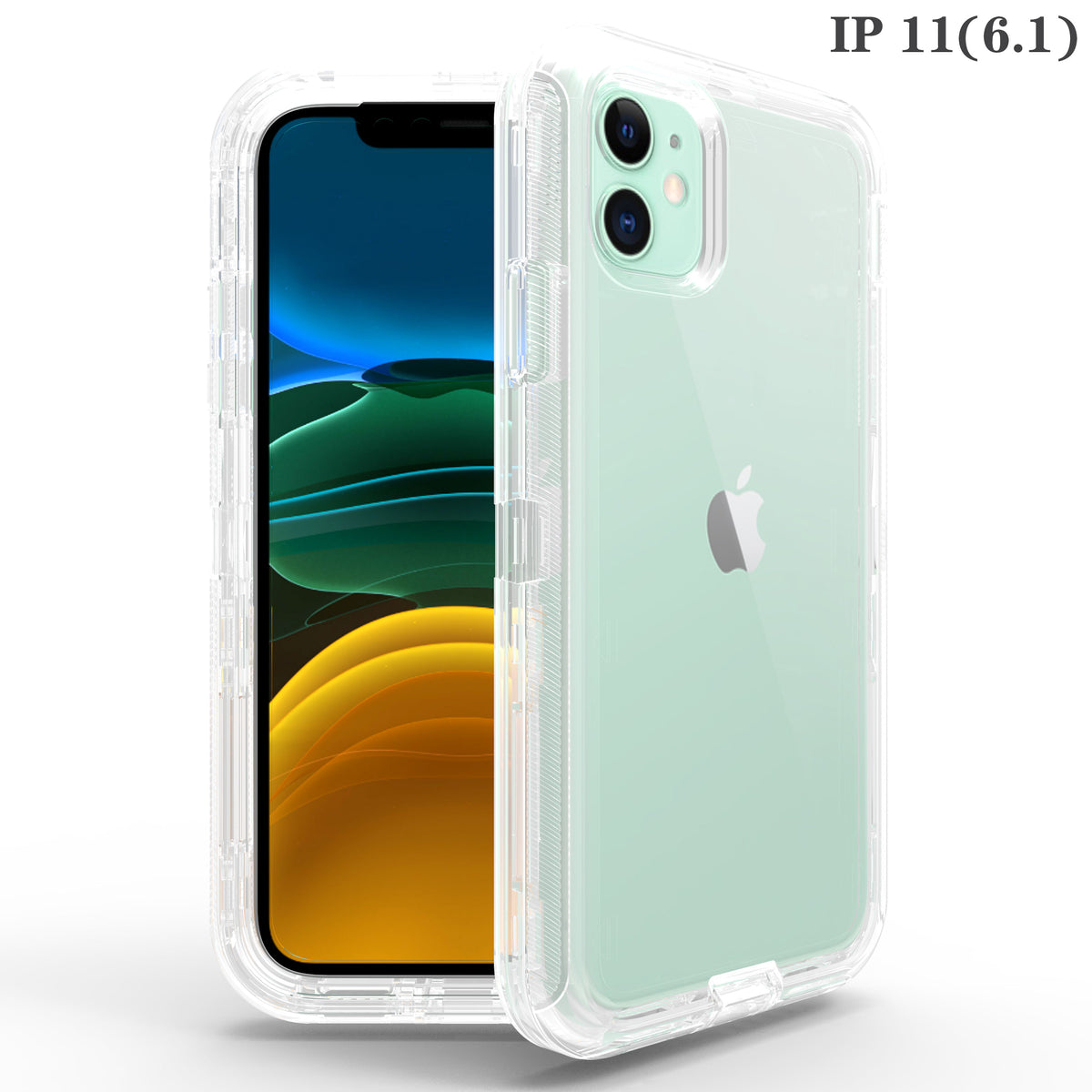 Phonix Case For iPhone 11 Clear Diamond Case  (Heavy Duty)