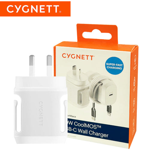 Cygnett 30W TYPE C PD Quick Wall Charger (cable not include)