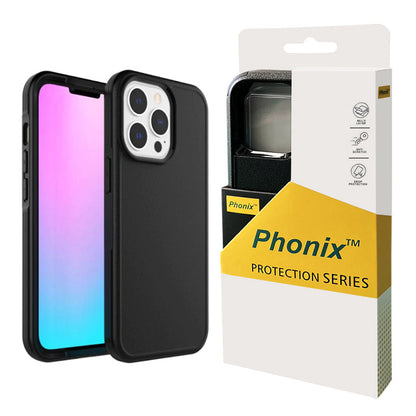 Phonix Case For iPhone 12 Pro Max Black Rock Hard Case