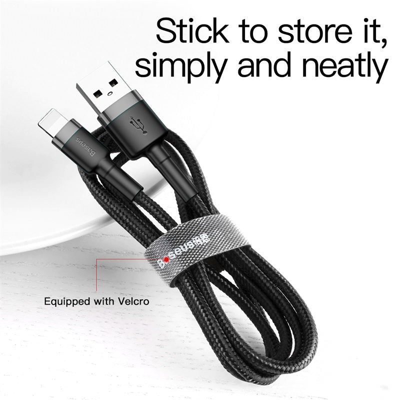 3M BoostUp Cafule Lightning to USB-A Cable Charge & Connect Black USP