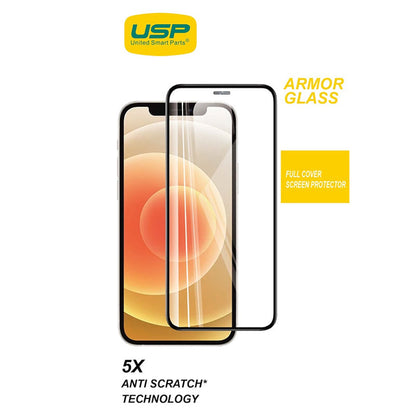 USP Screen Protector For iPhone 15 Pro Max Armor Glass Full Cover (1  Piece/Box)