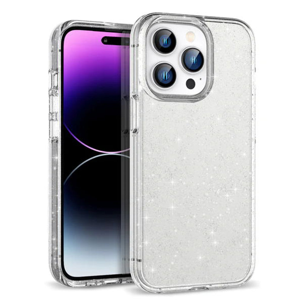 Phonix Case For iPhone 14 Pro Max Clear Rock Soft Tpu Case Stardust