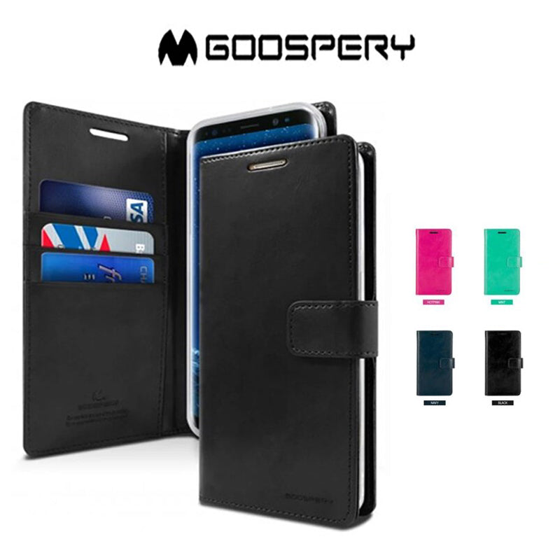 Goospery Case for iPhone 15 Pro Max BlueMoon Diary Case