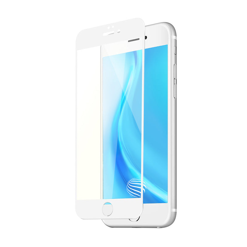 For iPhone 6 Plus White 5D Full Screen Protector