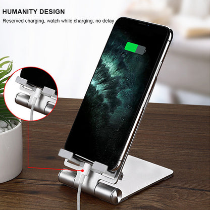 Aluminium Alloy Foldable Magnetic Wireless Charger Desktop Stand For iPhone