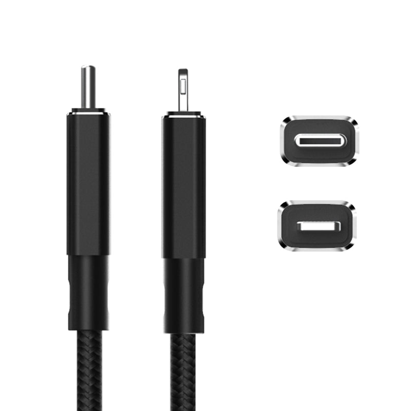 1M Lightning to USB-C PD Fast Charging Cable (black) PCL03-1000 PISEN