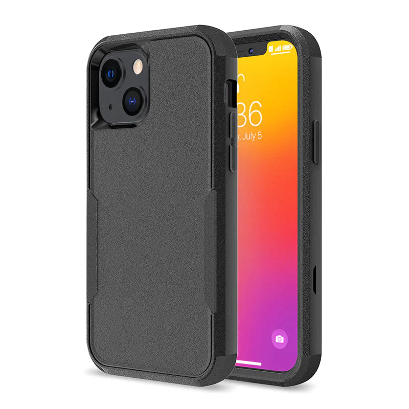 Phonix Case For iPhone Xs Max Black Armor (Heavy Duty) Case