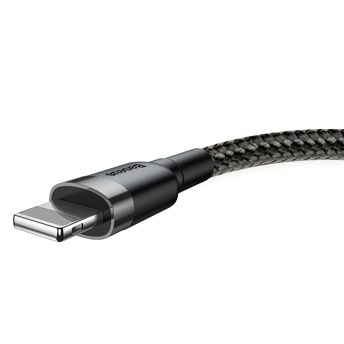 3M Lightning to USB-A cafule Cable Gray+Black Baseus