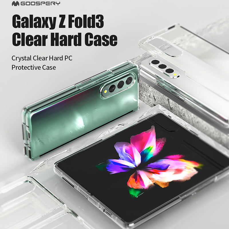 Goospery Clear PC Case  for Galaxy Z Fold & Flip 3 4