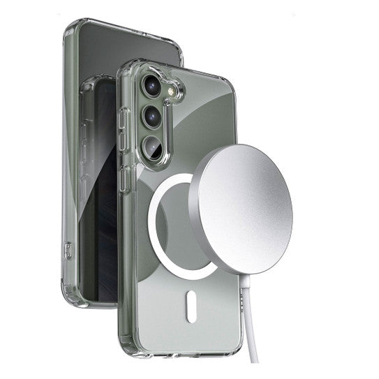 For iPhone 15 Clear Case Compatible with MagSafe