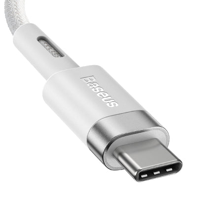 Baseus Zinc Magnetic Series iP Laptop Charging Cable Type-C to L-shaped Port 60W 2m White