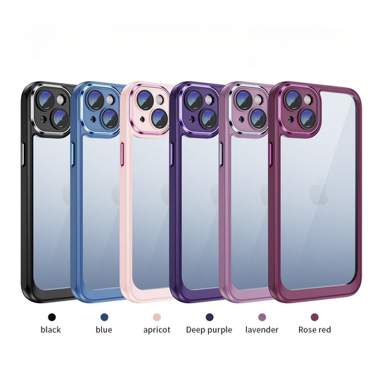 Phonix Case For iPhone 15 Pro Max Colorful Shield Case with Camera Protection