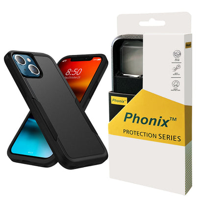 Phonix Case For iPhone 14 Pro Max Black Armor Light Case