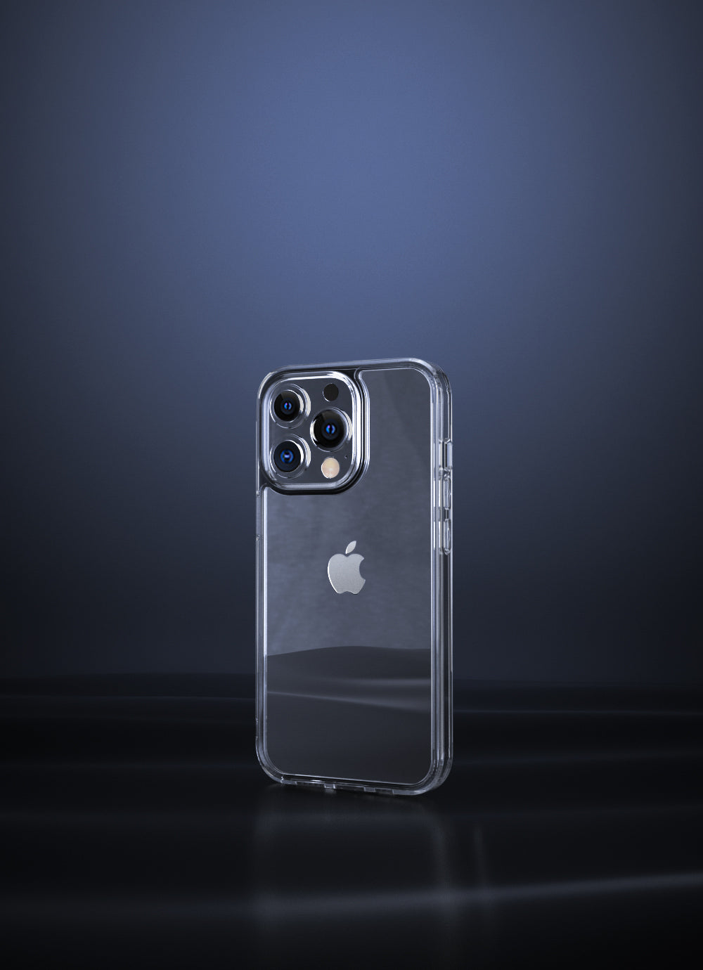 Phonix Case For iPhone 14 / 13 Clear Rock Shockproof Case