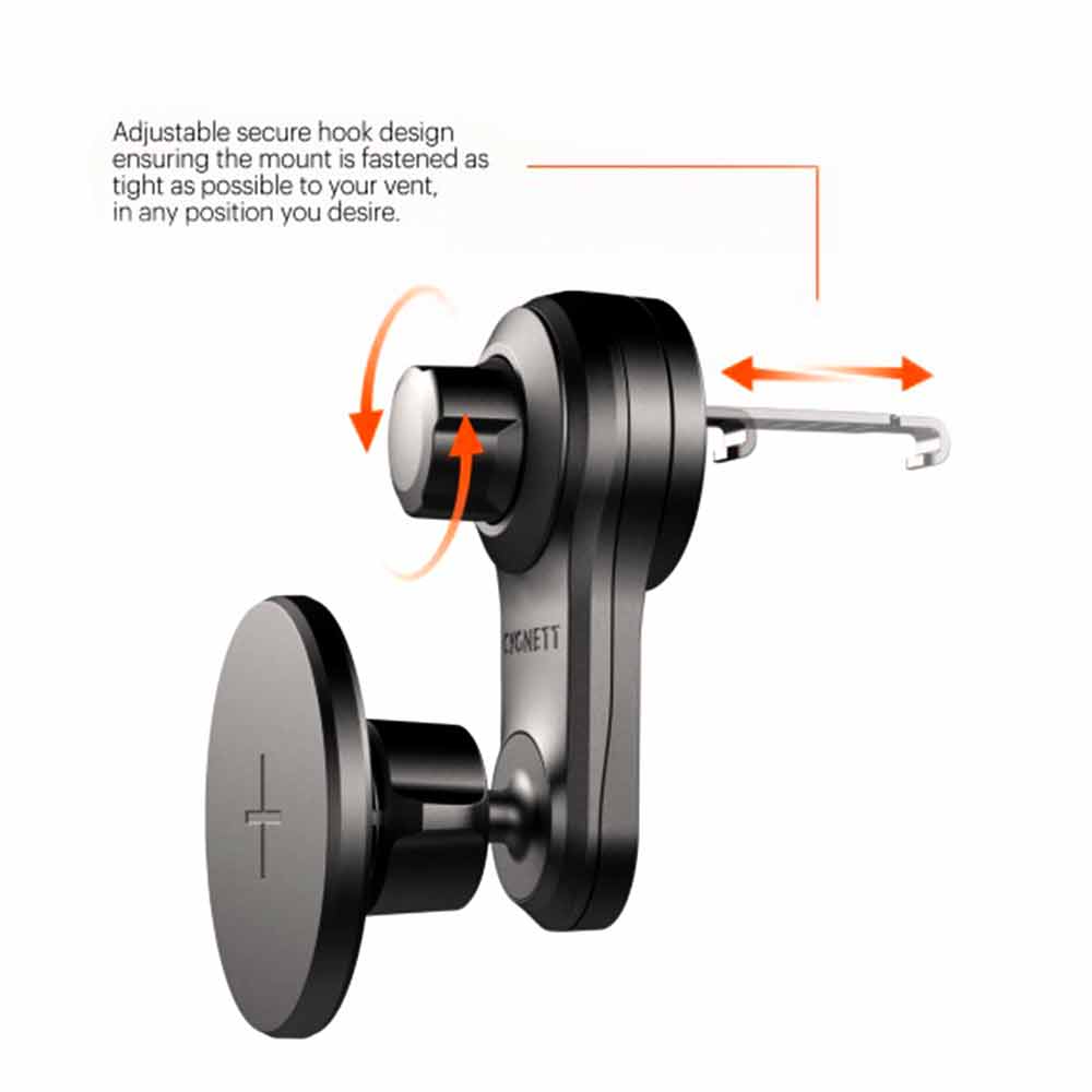 Cygnett Magdrive Car Magnetic Vent Mount Hook Design Compatible with Magsafe