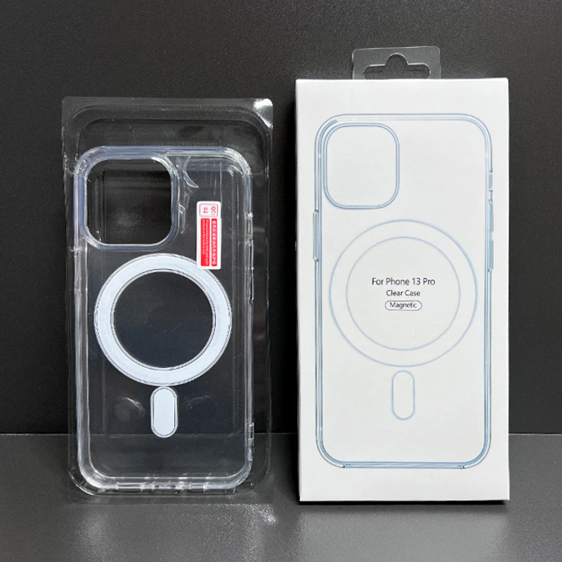 For iPhone 14 Clear Case with MagSafe