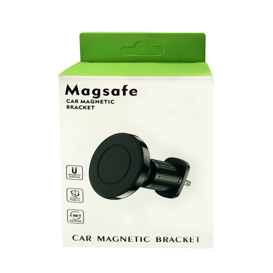 Magnetic Car Airvent Mount for iPhone Compatible with Magsafe Black