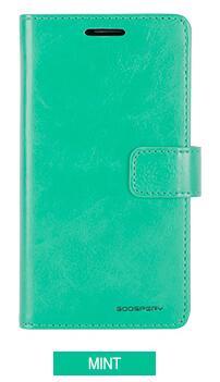 Goospery Case For iPhone 14 Plus BlueMoon Diary Case