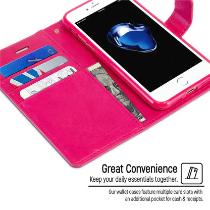 Goospery Case For iPhone X / XS BlueMoon Diary Case