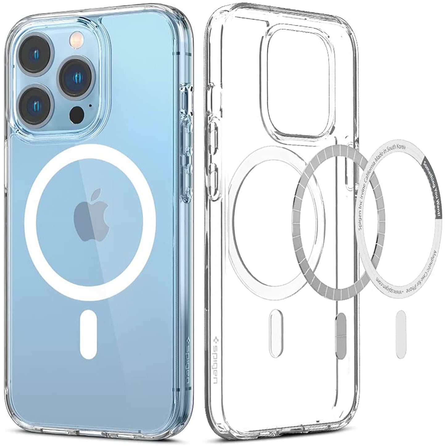 For iPhone 15 Clear Case Compatible with MagSafe