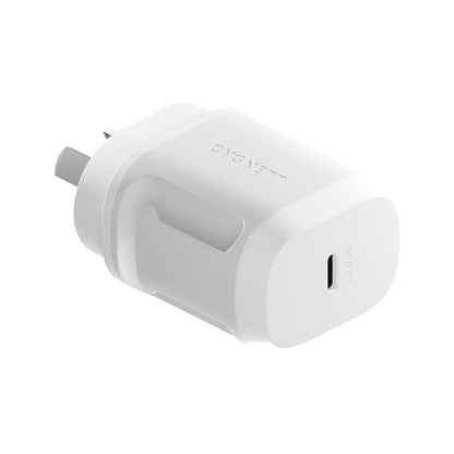 Cygnett 30W TYPE C PD Quick Wall Charger (cable not include)