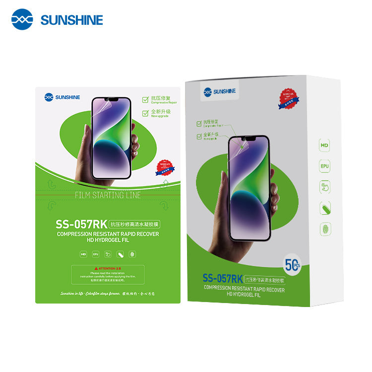 Curve Screen_Quick Self Repair Hydrogel Film(50PCS)SUNSHINE 057RK