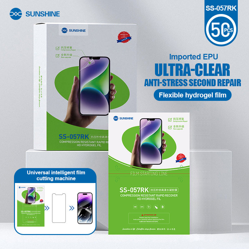 Curve Screen_Quick Self Repair Hydrogel Film(50PCS)SUNSHINE 057RK