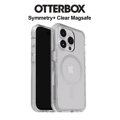 OtterBox Case For iPhone 15 Pro Symmetry+ Compatible With Magsafe Case Clear