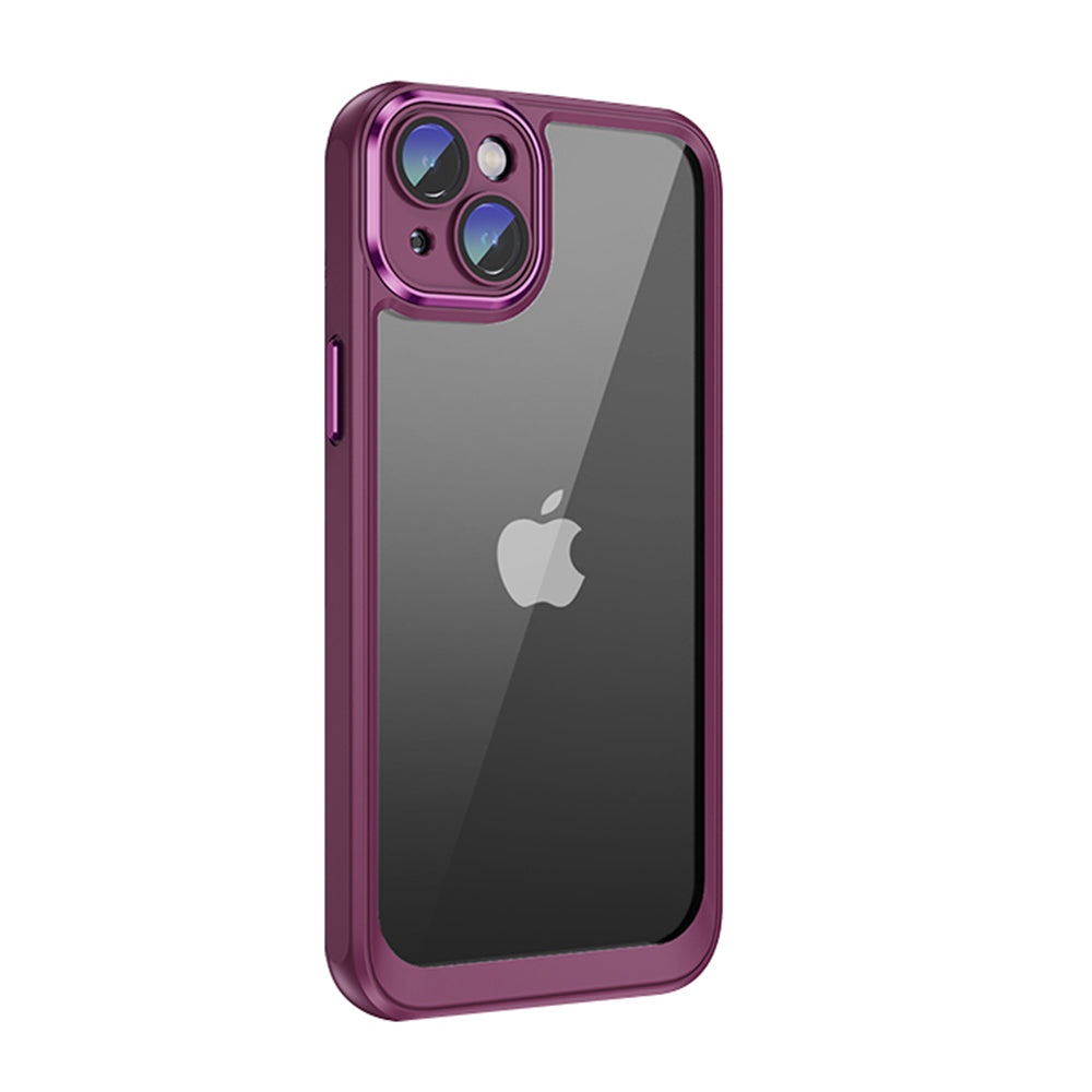 Phonix Case For iPhone 15 Pro Colorful Shield Case with Camera Protection