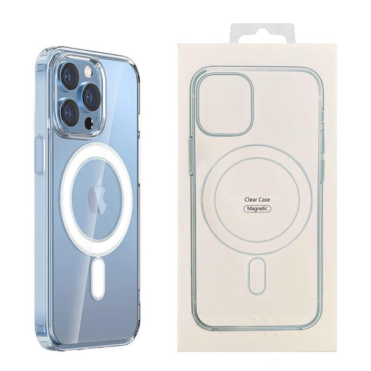 For iPhone 15 Plus Clear Case Compatible with MagSafe