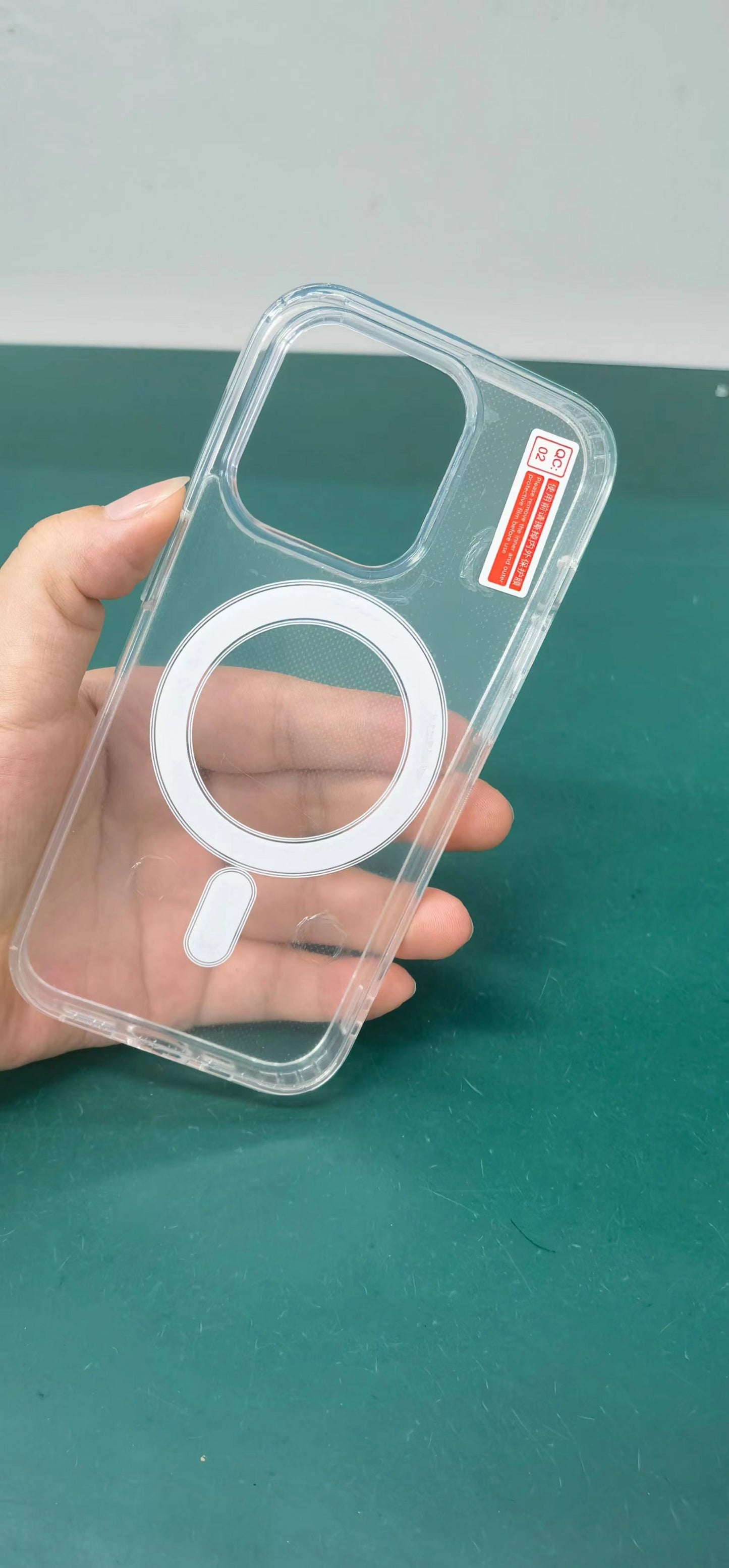 For iPhone 12 / 12 Pro Clear Case Compatible With MagSafe