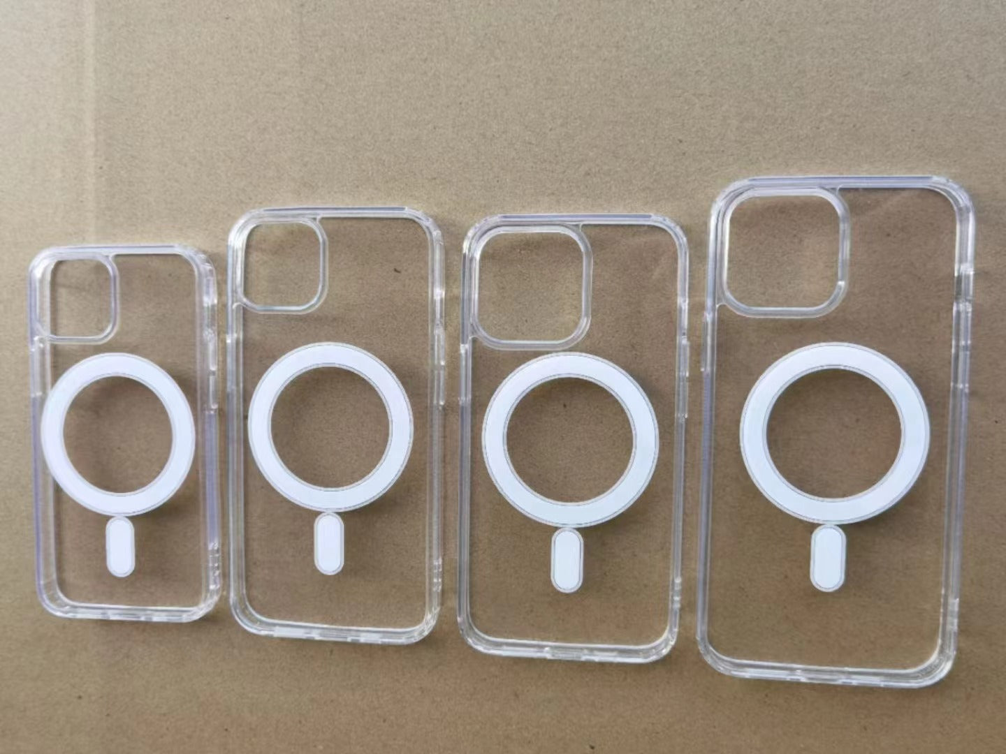 For iPhone 12 / 12 Pro Clear Case Compatible With MagSafe