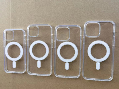 For iPhone 15 Pro Max Clear Case Compatible with MagSafe