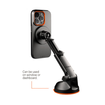 Cygnett Magdrive Car Magnetic Window Mount Extend Arm Compatible with Magsafe