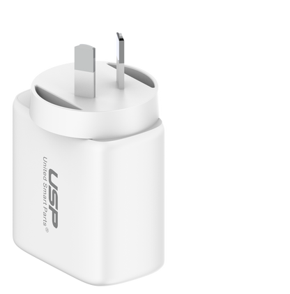 30W USB A + TYPE C PD Quick Wall Charger USP