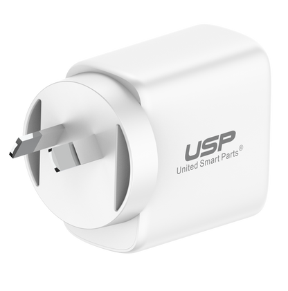 30W USB A + TYPE C PD Quick Wall Charger USP