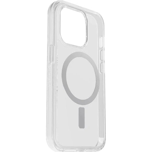 OtterBox Case for iPhone 14 Pro Max Symmetry + Clear Antimicrobial Case for MagSafe