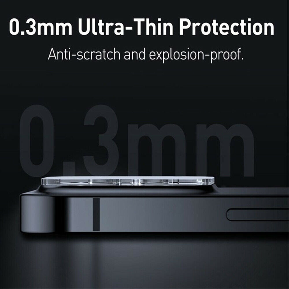 Phonix Camera Lens Protector For iPhone 15 Pro / 15 Pro Max Back Lens Sheild (Tempered Glass)