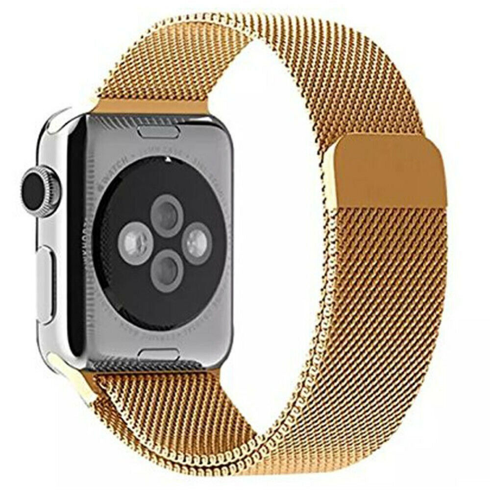 For Apple Watch mesh band Watch Band ( Gold Goospery)