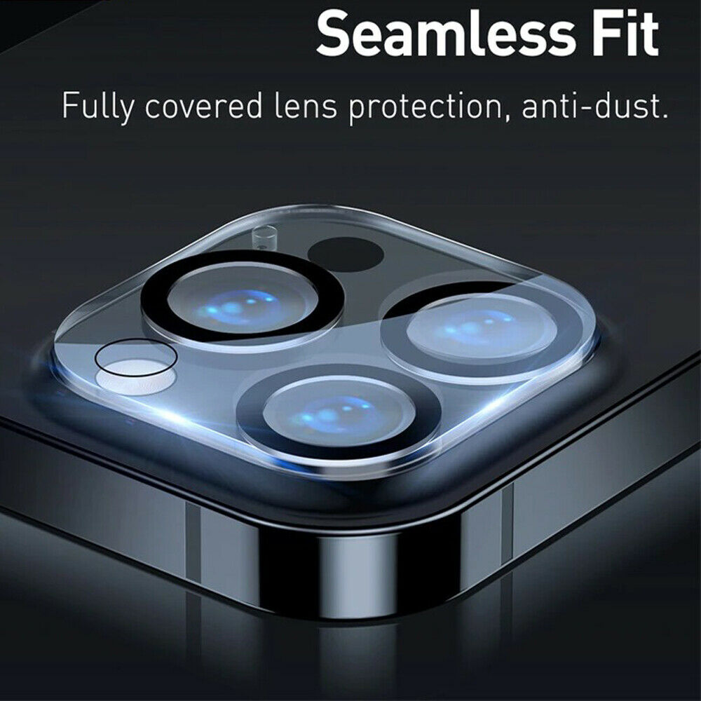 Phonix Camera Lens Protector For iPhone 15 Pro / 15 Pro Max Back Lens Sheild (Tempered Glass)