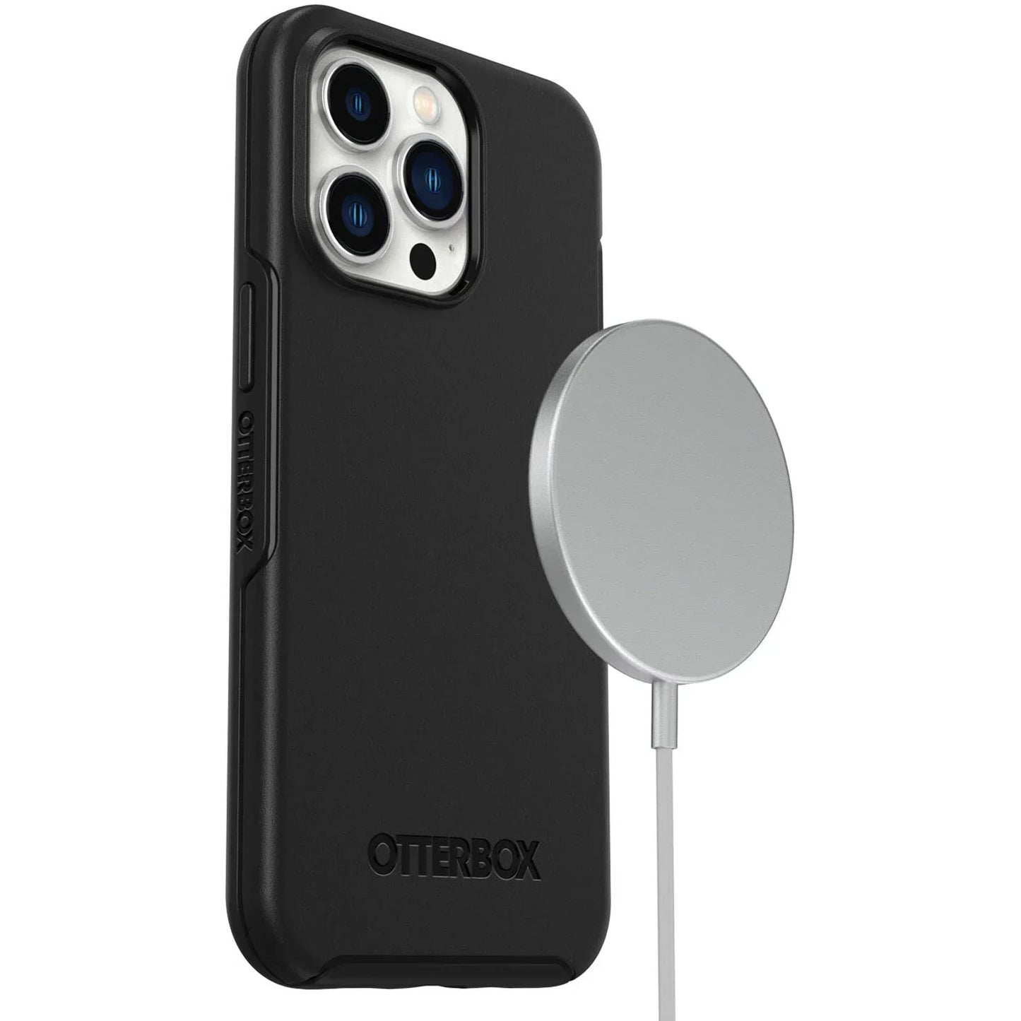 OtterBox Case for iPhone 14 Pro Max Symmetry + Antimicrobial Case with Magsafe Black