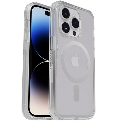 OtterBox Case for iPhone 13 Pro Symmetry Series+ Clear Antimicrobial Case for MagSafe